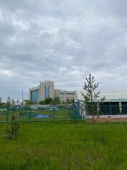 residential area in the city