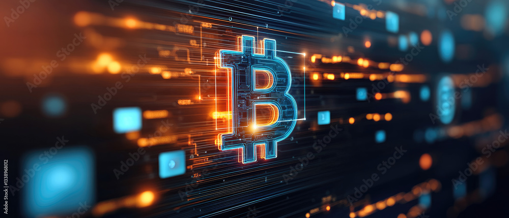 Poster exploring global blockchain networks an interactive map of cryptocurrency connections financial anal