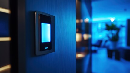Smart light switch: Smart light switches enable remote lighting control.