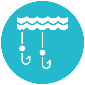 recommend clip art: Fish Hook Icon