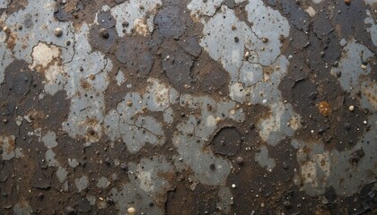 Detailed rustic texture in industrial setting