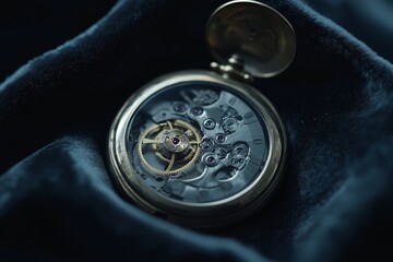 Vintage Pocket Watch Detail