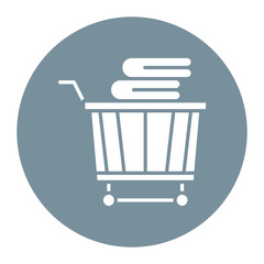 Laundry Trolley Icon