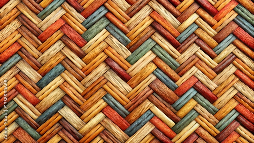 Poster intricate herringbone texture overlay: repeating geometric pattern background