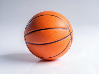 Fototapeta premium basketball ball isolated on white