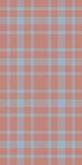 Soft coral and light blue plaid pattern.  Perfect for textile design, backgrounds, or website design.  A subtle yet stylish texture, evoking feelings of calm and comfort.
