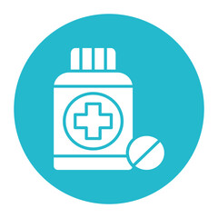 Medicine Bottle Icon