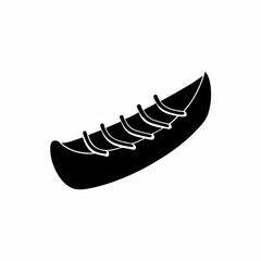 creative details Banana Boat Icon vector illustration
