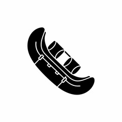 creative details Banana Boat Icon vector illustration
