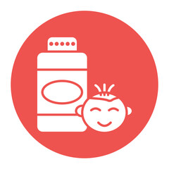 Baby powder Icon