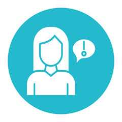 Female Informant Icon