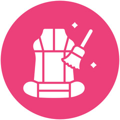 Car Seat Cleaning Icon