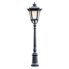 antique street lamp