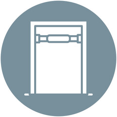 Door Pullup Bar Icon