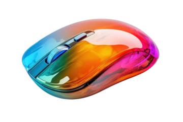 computer mouse isolated on transparent background 