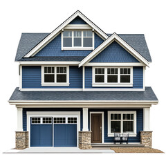 new house isolated