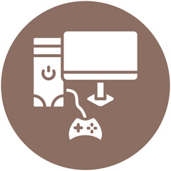 Gaming PC Icon