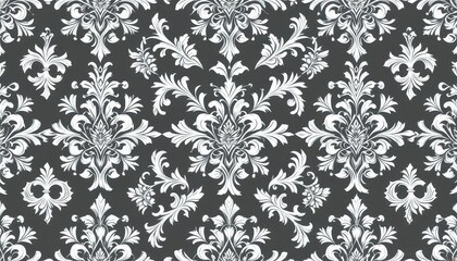 Elegant floral pattern design studio digital artwork modern close-up textile inspiration