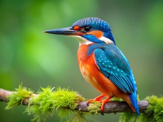 kingfisher on a branch