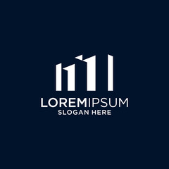 Modern Minimalist Building Logo Design