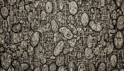 Abstract art exploration gallery graphic design indoor close-up creative concepts