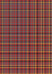 Plaid fabric pattern with shirt image, blue, brown, cream, seamless for textiles, and for designing clothes, skirts or decorative fabrics. Vector illustration
