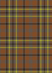 Colorful seamless plaid pattern with tartan design in green, pink, and geometric stripes