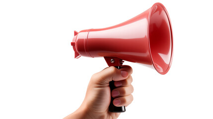 Vintage Megaphone Public Address Tool, Media and Sound Announcement for Events.