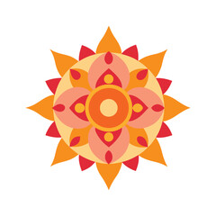 Indian Mandala Vector – Traditional, Floral, Geometric & Decorative Designs