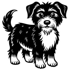 Dog Set Vector Design: Collection of Canine Illustrations & Silhouettes
