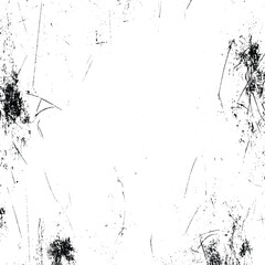 black and white background with various abstract scratched stains, Grunge background Abstract distressed overlay textured, grunge old scratched concrete wall distressed texture.