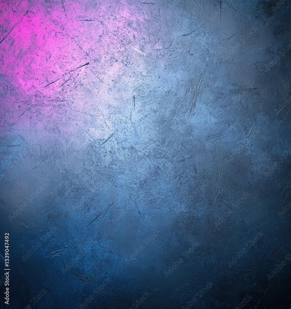 Poster a textured background featuring shades of blue and hints of purple, creating a moody and atmospheric