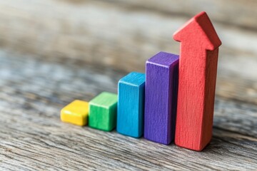 Startup business growth concept with charts and analysis