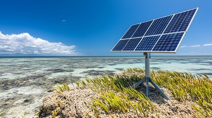 AI assisted solar powered marine oxygen farms cultivating engineered seagrass and phytoplankton to rebalance oceanic oxygen levels and support a sustainable blue economy