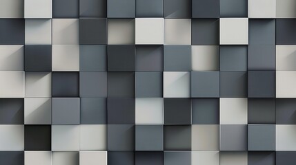 Abstract Geometric Square Pattern Background