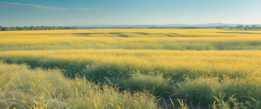 Fields evoke a sense of adventure and curiosity encouraging viewers to envision untold narratives and adventures concealed within scenery