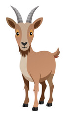 deer cartoon isolated