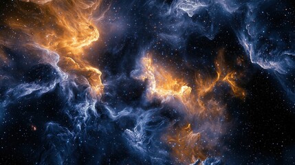 Fototapeta premium Stunning Nebula in Deep Space