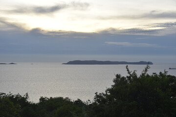 boats and sea, island and beach 