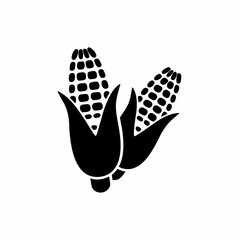 creative details Grilled Corn Icon vector illustration