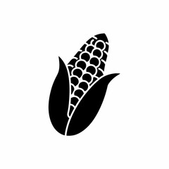 creative details Grilled Corn Icon vector illustration