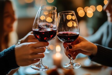 Cheers to a Wonderful Evening with Red Wine