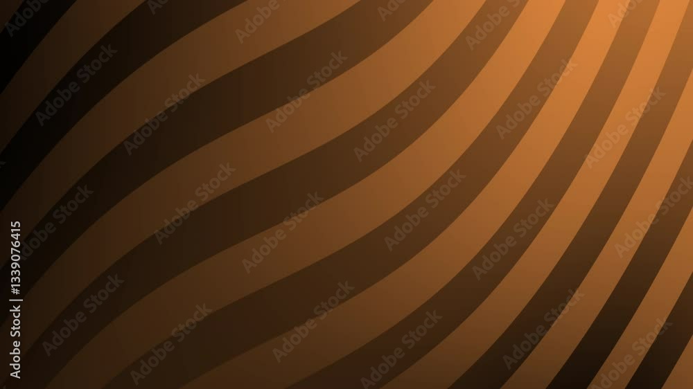 Poster a smooth gradient background features wavy lines in varying shades of brown, creating a dynamic visu