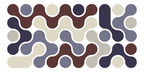 Minimalist vector set of fluid metaball elements in natural colors. Organic liquid Shapes collection. Ideal for UI design, posters, banner, packaging, creative artwork