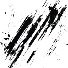 grunge overlay texture with various scratches,  black scratches on white background, grunge overlay texture, vintage and scratched black stripes on white background.