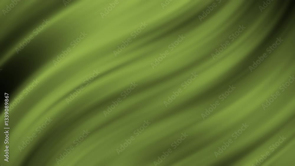 Aufkleber a smooth, flowing green background with varying shades, creating a serene and abstract visual effect