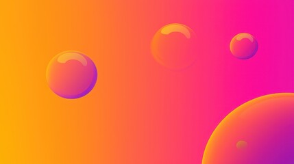 Vibrant abstract background with colorful bubbles, smooth gradients, and fluid shapes, perfect for creative projects, posters, and digital design applications