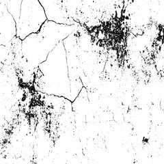 The black and white surface is covered with scratches and grainy overlay grunge effects, scratched and old grainy Distressed texture Grunge background, Vintage worn pattern with scratches.