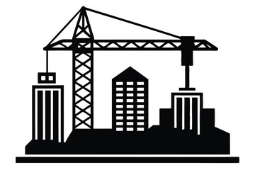 Fototapeta premium construction site design