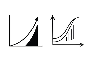 Exponential Growth, Sigmoid Curve, Data Analysis, Business Graphs, Chart, Trend, Progress, Increase,